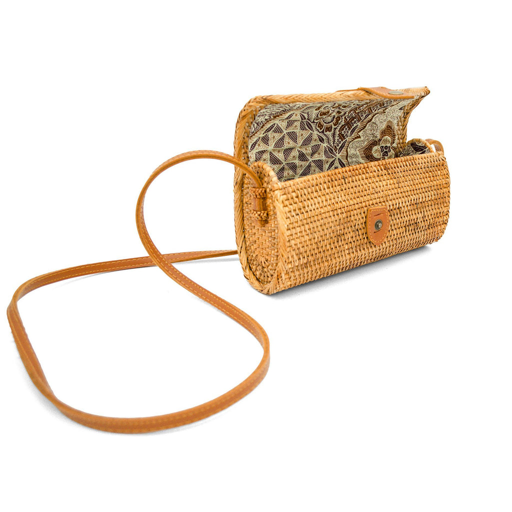 Rattan Bag – Bonita - Ulu Bags